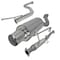 Spec-D Tuning 96-00 Honda Civic 2.5 Inch Inlet N1 Style Catback Exhaust, MFCAT2-CV963 MFCAT2-CV963 - alternate 6